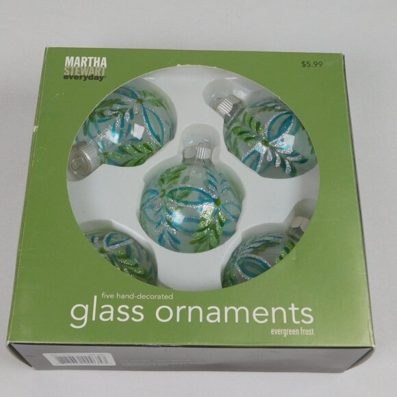 Martha Stewart Glass Ornaments